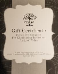 RevIVe - 6 Vanquish Fat Elimination Treatment 202//257